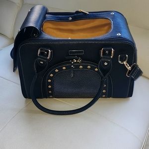 Pets Home Carrier Black Small Dog or Cat